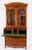 Antique George III Inlaid Flame Mahogany Secretaire Bookcase, 1815 For Sale - Image 12 of 18