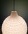 Space Age White Opaline Glass Spherical Pendant Light, 1960s For Sale - Image 6 of 13