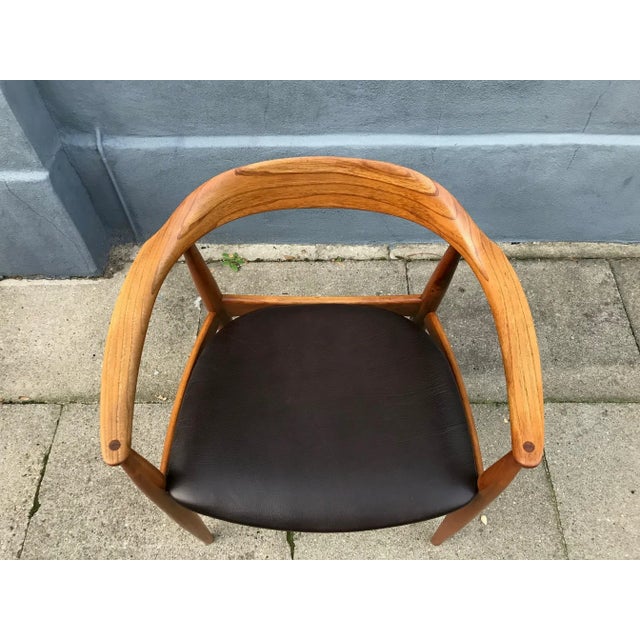 Armchair by Illum Wikkelsø for Niels Eilersen, 1950s For Sale - Image 11 of 14