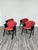 1970s Modern Chairs in Lacquered Wood and Fabric from Pozzi & Verga, 1970s, Set of 4 For Sale - Image 5 of 18