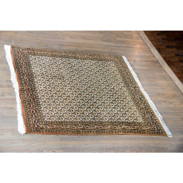 Vintage Pakistani Chi Chi Rug For Sale - Image 12 of 14