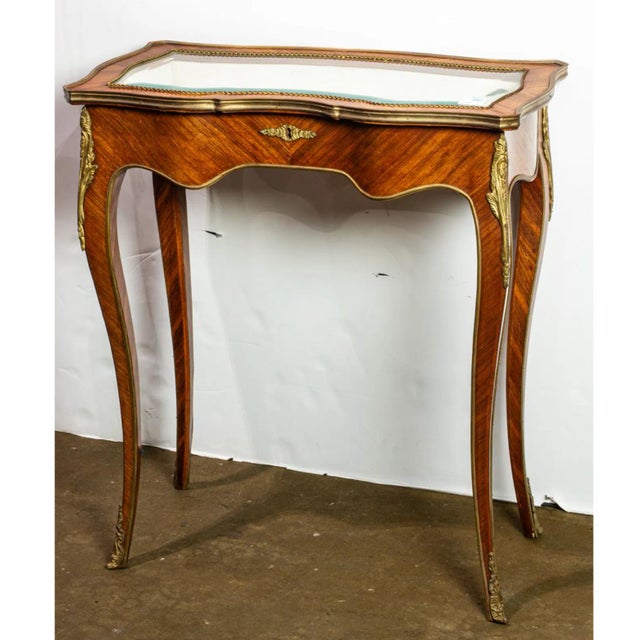 Age: 1900 - 1950 Furniture Style: Louis XV (1730 - 1770) Overall Dimensions: 29.5"h x 25"w x 13.5"d Early 20th Century...