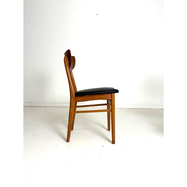 Wood Danish Dining Chairs, 1960s, Set of 6 For Sale - Image 7 of 10