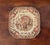 English Vintage Johnson Brothers His Majesty Square Dessert/Salad Plate England For Sale - Image 3 of 9