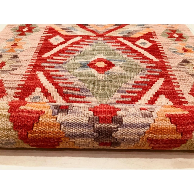 Vintage Hand-Crafted Wool Carpet, 1980s For Sale - Image 9 of 11