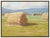 Message us to inquire about custom framing options! (Included for free with every purchase) . The artwork here, "Haystack...