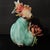Vintage Shiwan Kiln Glazed Double Fish & Lotus Sculpture / "Abundance" Statue For Sale - Image 4 of 7