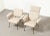 Cream Set of Armchairs by Rudolf Wolf for Elsrijk, 1950s For Sale - Image 8 of 12