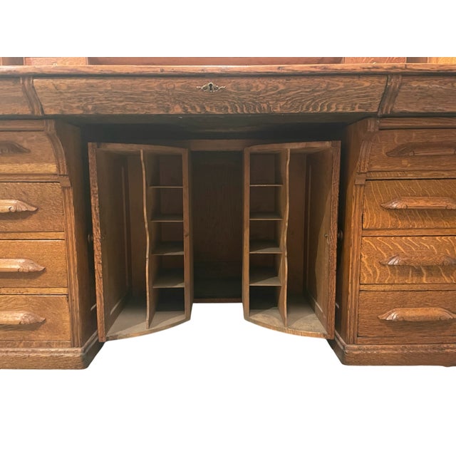 Late 20th Century Rolltop Desk For Sale - Image 12 of 12