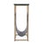 Spritely Home Accent Furniture Edie 17.5 in. W Rectangular Marble and Leather Narrow Magazine Side Table, Green Marble For Sale - Image 4 of 7