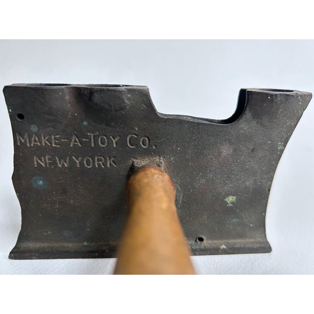 Pair of Antique Make a Toy Co. Handled Toy Soldier Casting Moulds For Sale - Image 16 of 17