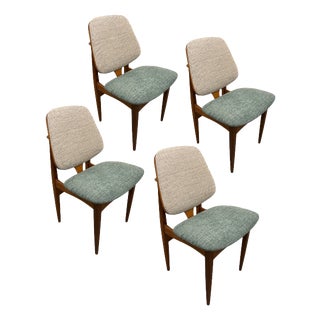 Teak Chairs from Elliots of Newbury, 1960s, Set of 4 For Sale
