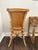 1970s Wicker and Bamboo Writing Desk/Vanity For Sale - Image 12 of 14
