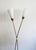 Sculptural Brass and Milk Glass Floor Lamp, Former Czechoslovakia, 1960s For Sale - Image 4 of 15