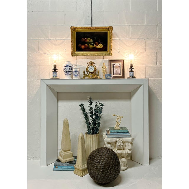 Pair of Vintage Sister Jasperware Candlestick Lamps, Attributed to Wedgwood For Sale - Image 9 of 12