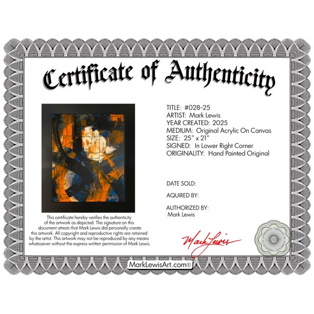 Evaluation Offered directly from the private collection of the artist’s family, this original work by Mark Lewis (b. 1958)...