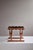 Animal Skin Danish Modern Gold Hill Stool in Oak and Black Leather attributed to Poul Hundevad, 1960 For Sale - Image 7 of 17