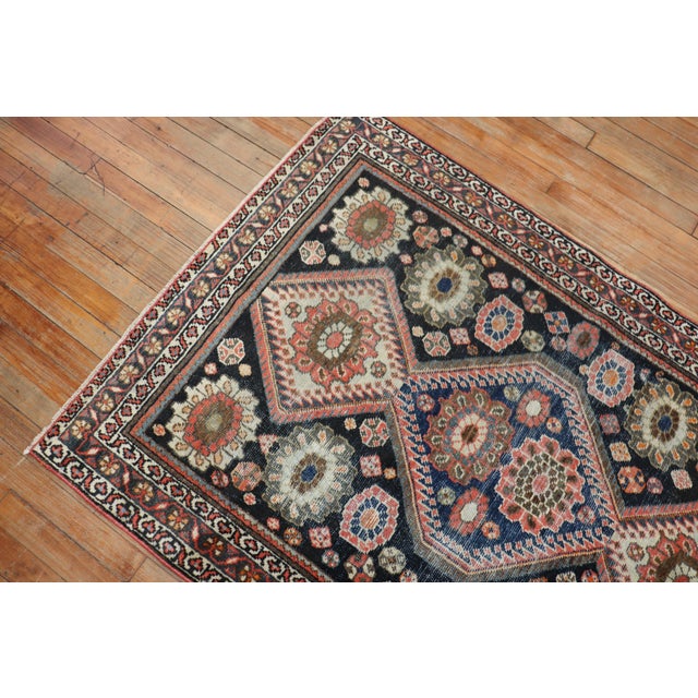 Antique Persian Mahal Carpet - 4'9" x 13'3" For Sale - Image 4 of 18