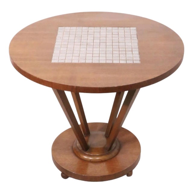 Mid Century Lane Furniture Monte Carlo Series Tile Top End Table C. 1960's For Sale