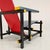 Red and Blue Maestri Series Armchair by Gerrit Thomas Rietveld for Cassina, 1980s For Sale - Image 10 of 18