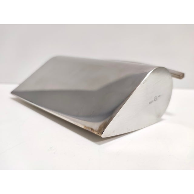 Silver-Plated Brass Jug Kanye by Lino Sabattini, Italy, 1970s For Sale - Image 11 of 13