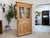 Brown Corner Cabinet in Natural Wood For Sale - Image 8 of 12