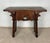 Rustic Hand-Carved Walnut Stool or Side Table, Early-20th Century For Sale - Image 6 of 12