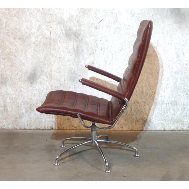 Postmodern SAS Series Lufthavnstol Lounge Chair by Jens Amundsen for Fritz Hansen / Copenhagen Airport, 1982 For Sale - Image 3 of 10