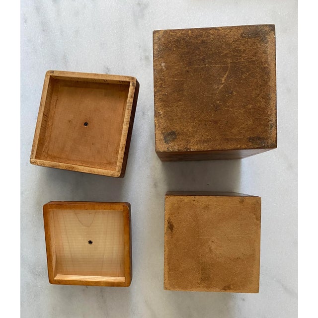 Vintage Woodcroftery Coffee and Tea Canister Set For Sale - Image 11 of 12