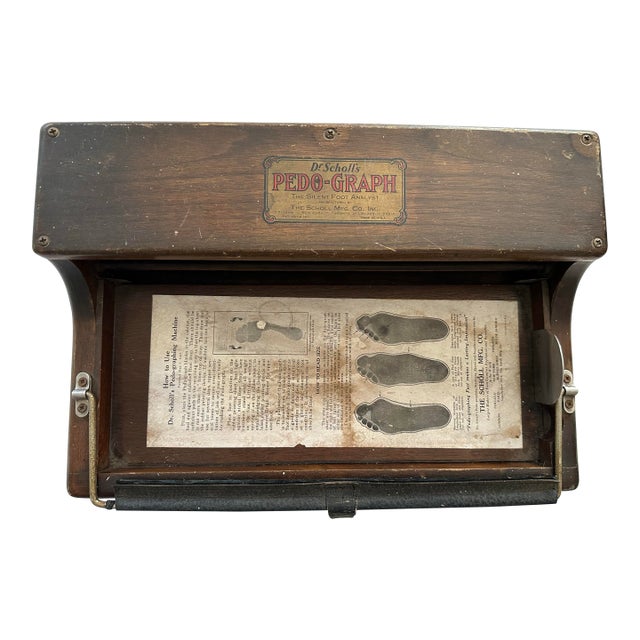Vintage Dr Scholl Pedo-Graph Display Item For Sale