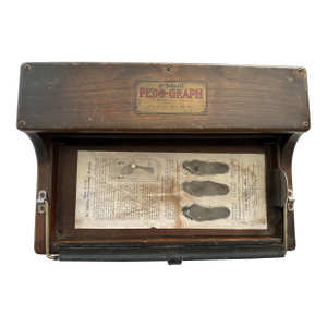 Vintage Dr Scholl Pedo-Graph Display Item