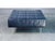 Ottoman in Black Leather and Metal from Poltrona Frau, 1990s For Sale - Image 6 of 16