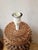 Brown Handcrafted Pili Nut Shells Table or Floor Lamps, USA, 2000s, Set of 2 For Sale - Image 8 of 17