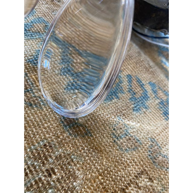 Dennis & Leen Lead Crystal 3-Arm Sconce Black, 2010s For Sale - Image 11 of 12