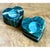 Vintage Green Stone Heart-Shaped Votive Candle Holders For Sale - Image 12 of 12