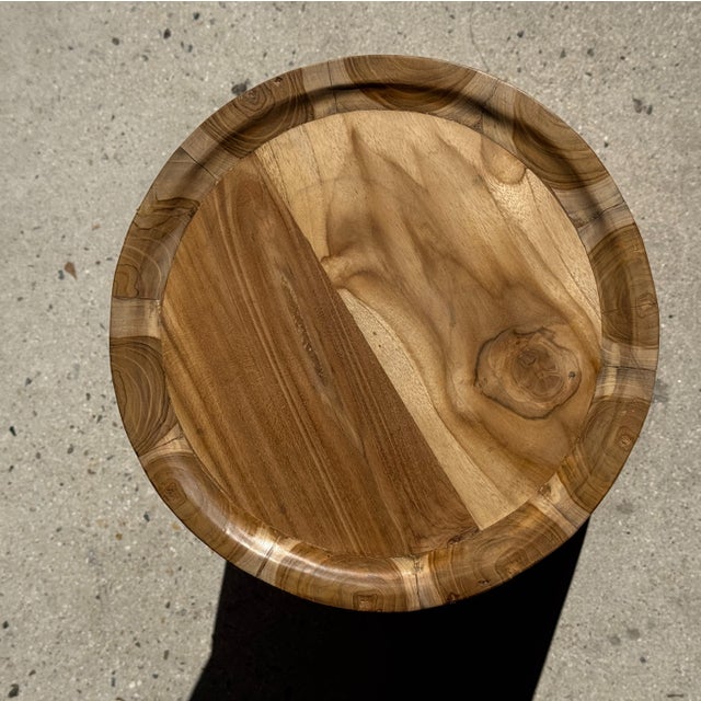 Side Table in Suar Wood For Sale - Image 16 of 18