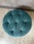 Blue Set of Chaise Lounge and Ottoman, 1950s For Sale - Image 8 of 14