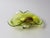 Vintage Murano Sommerso Apple Green and Brown Glass Bowl with Organic Sculptural Form, 1970 For Sale - Image 3 of 16