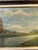 Antique English Oil on Canvas Distant Village For Sale In Nashville - Image 6 of 7