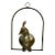 Sergio Bustamante Hanging Metal Parrot Sculpture, 1970s Mexico, Signed For Sale