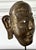 Red Tibetan Gilt Copper Alloy Mask on Display Stand For Sale - Image 8 of 18