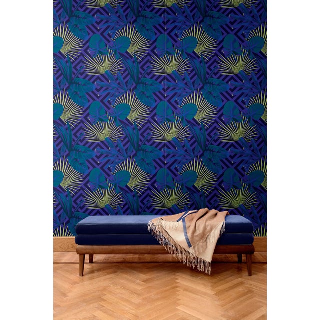 This decorative fabric comes in the form of boiserie over a wooden honeycomb panel measuring 135 cm by 200 cm tall. The...