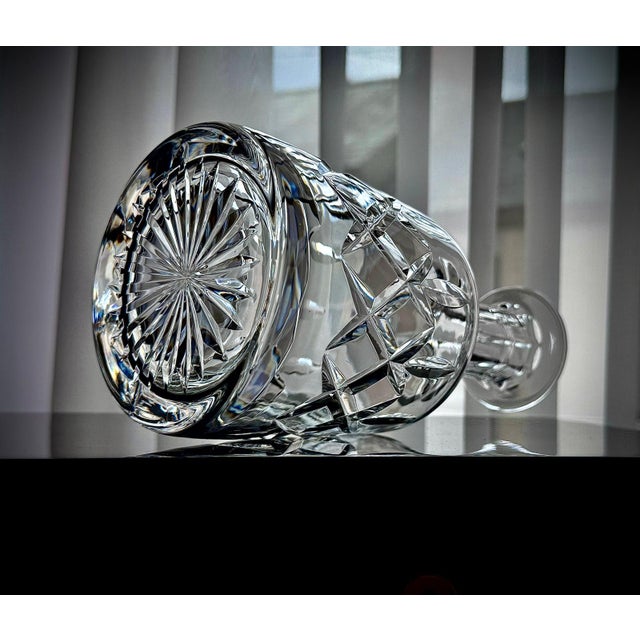 Vintage Crystal Decanter in Ashford Pattern from Stuart, 1970s For Sale - Image 3 of 17