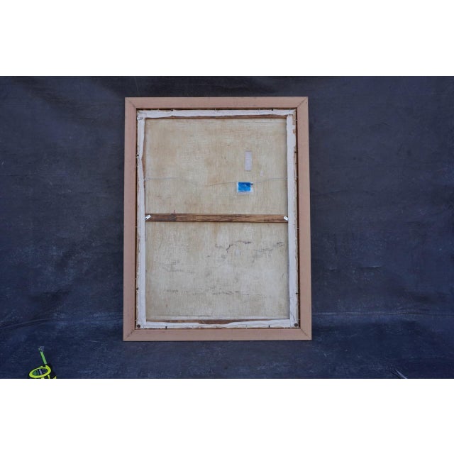 Textile 1930s Still Life of Fruit by Francisco Dosamantes, Oil on Canvas For Sale - Image 7 of 8
