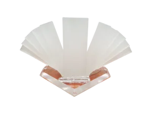 Sculptural Frosted Lucite Sunburst Table Lamp – Studio Piece, 1960s–1970s