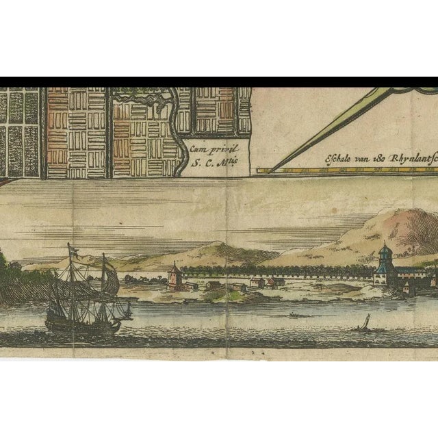 Map of Batavia and Castle on Java by Isaac De Lobel, 1669 For Sale - Image 9 of 14