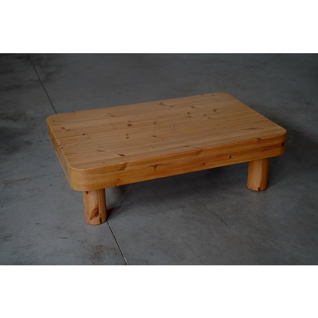 Pine Coffee Table, Netherlands, 1970s For Sale - Image 5 of 9