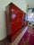 Wood Italian Sideboard in Glossy Chinese Red Lacquer by Cappellini, 1990 For Sale - Image 7 of 18