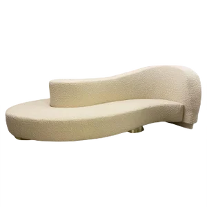 Contemporary Wave Curved Borne Sofa, Italy