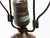 Blue Blenko Smoky Blue Glass Bottle Lamp For Sale - Image 8 of 9